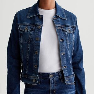 ADRIANO GOLDSCMIDT THE ROBYN VINTAGE STYLE DENIM JACKET SMALL